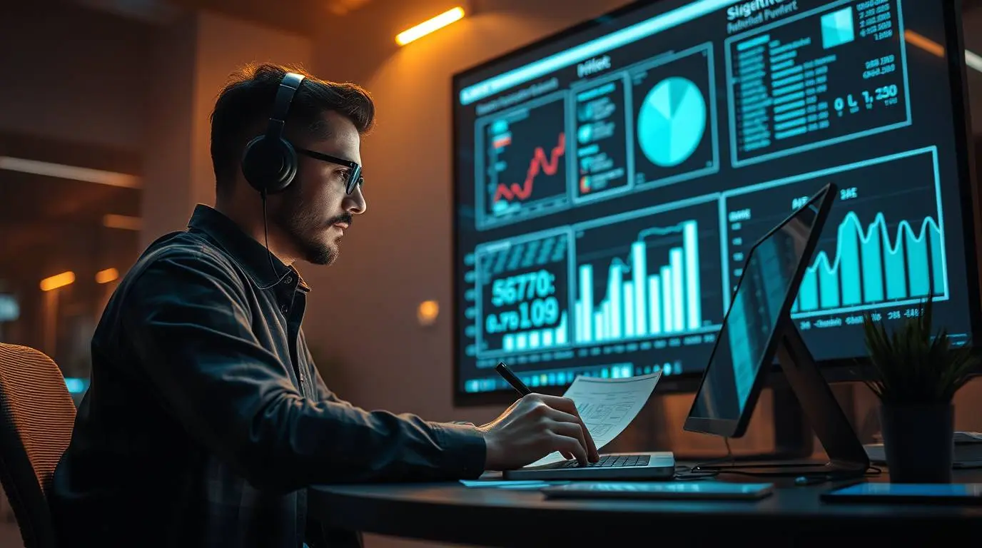AI generating a business plan template
