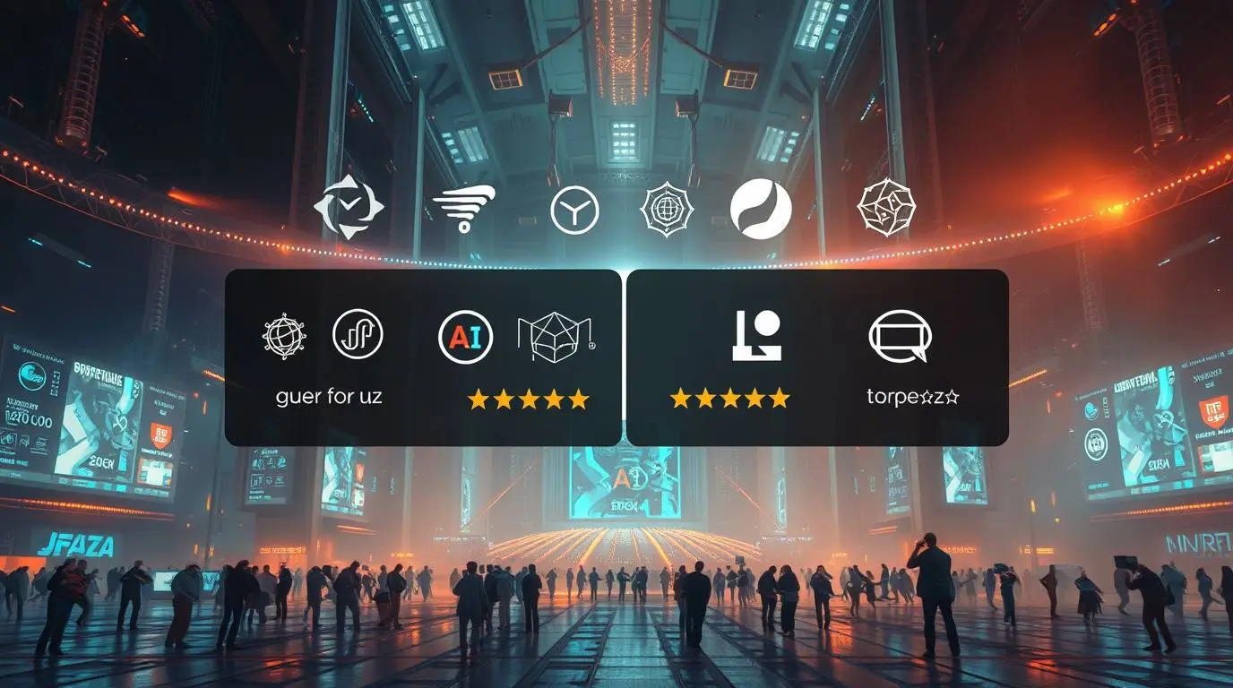 Table or icons of DALL·E, Midjourney, Stable Diffusion etc.